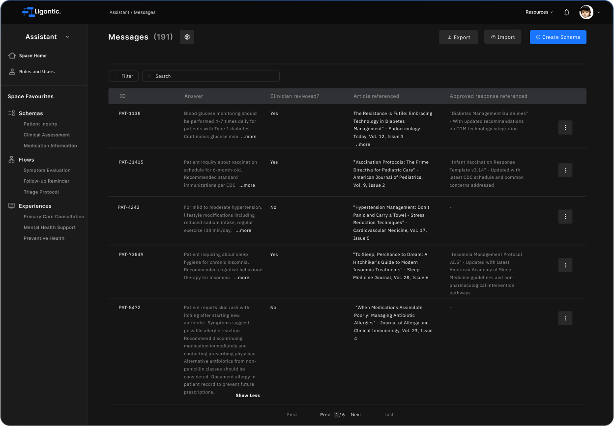 Schema-driven AI development